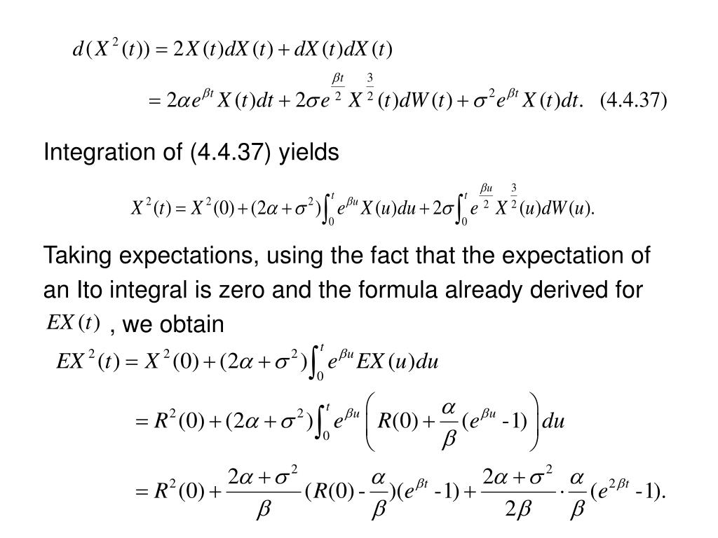 PPT - 4.4 Ito-Doeblin Formula(part2) PowerPoint Presentation, free download  - ID:585726