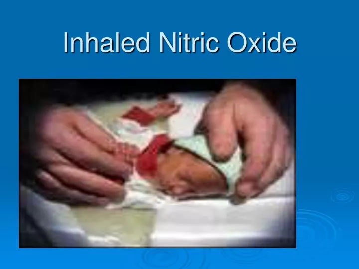 inhaled nitric oxide n.