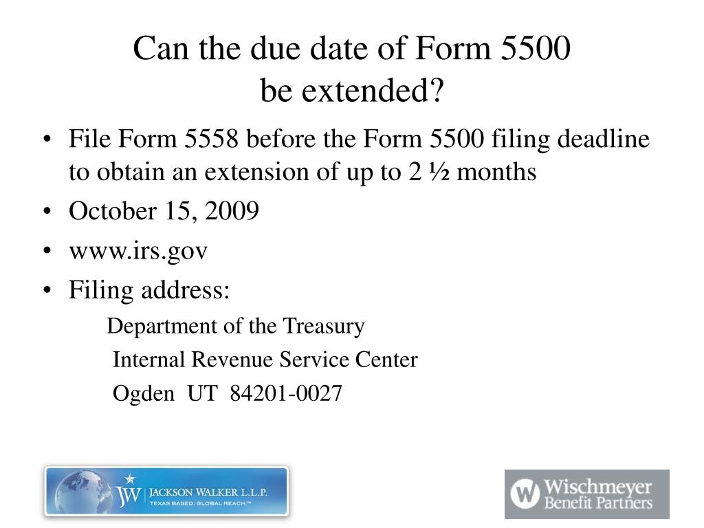 PPT FORM 5500 EXPLAINED Qs & As FOR 2009 FILERS James R. Griffin