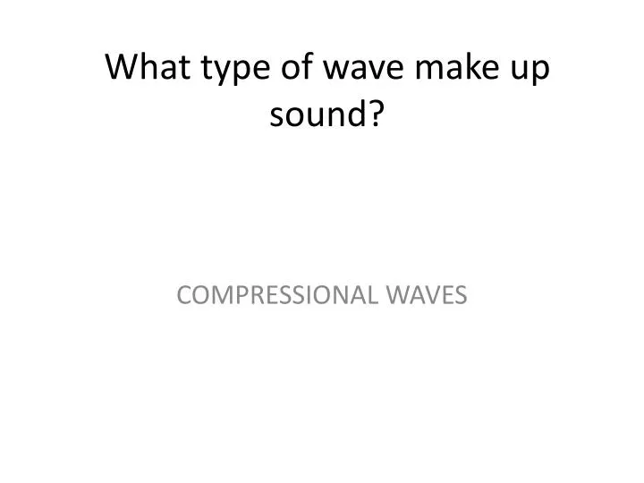 wave ppt