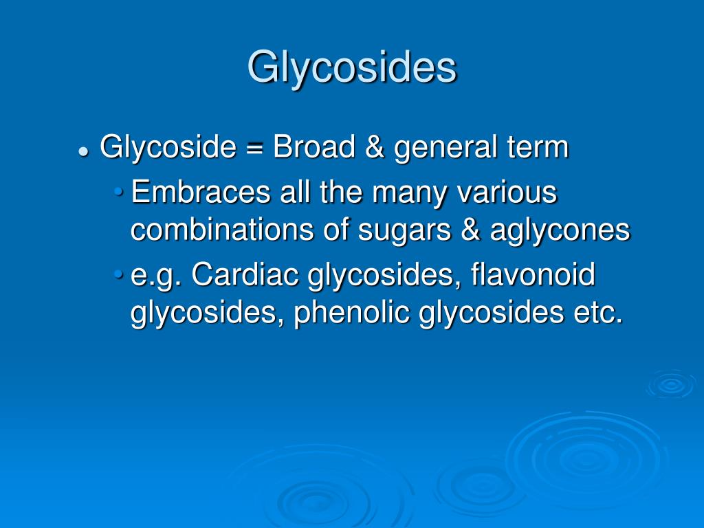 Ppt Plant Glycosides Powerpoint Presentation Free Download Id586467
