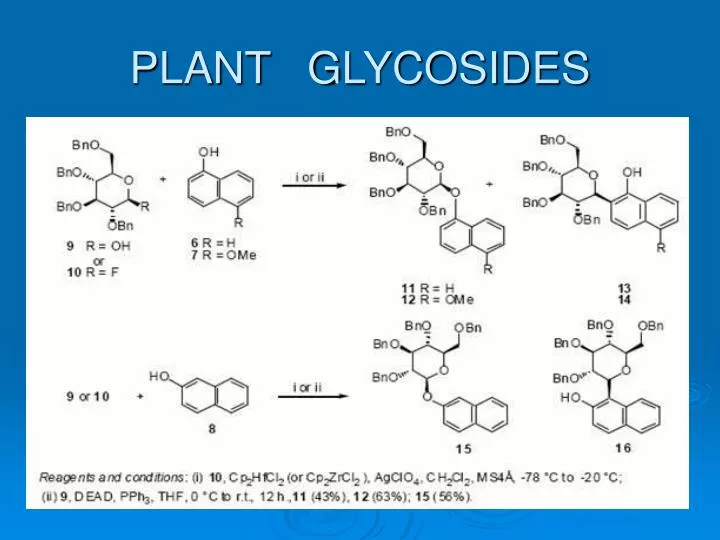 Ppt Plant Glycosides Powerpoint Presentation Id586467 