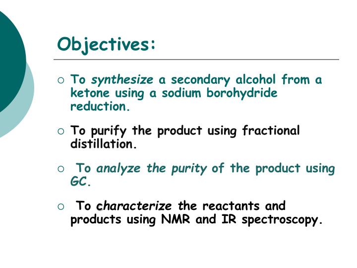sodium borohydride reduction of vanillin