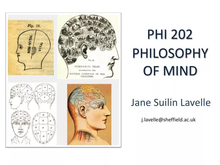 PPT PHILOSOPHY OF MIND PowerPoint Presentation Free Download ID 587746