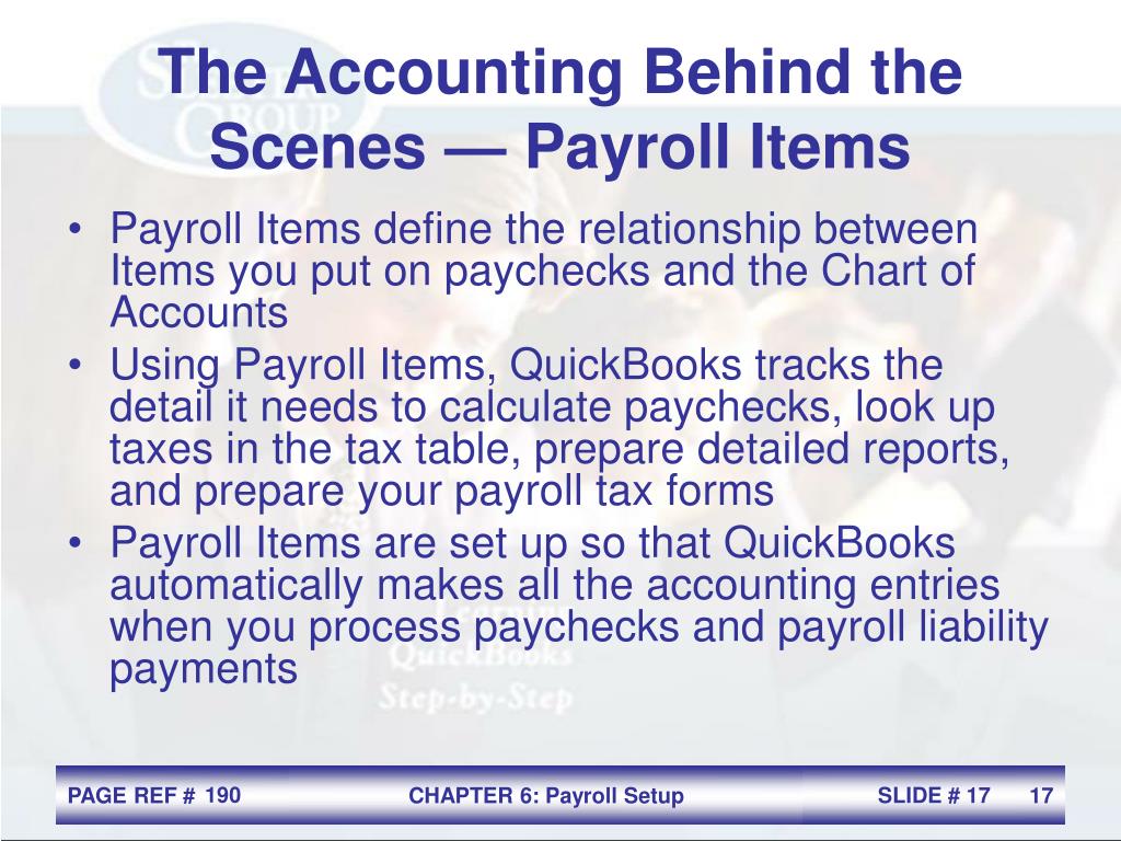 Chart Of Accounts Payroll Setup