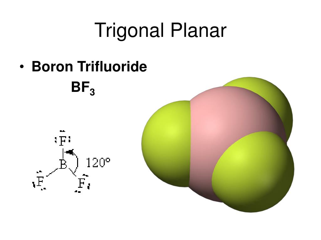 Boron Trifluoride BF3.