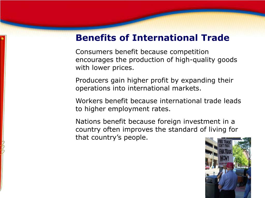 benefits of foreign trade