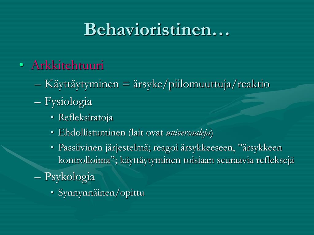 Behaviorismi