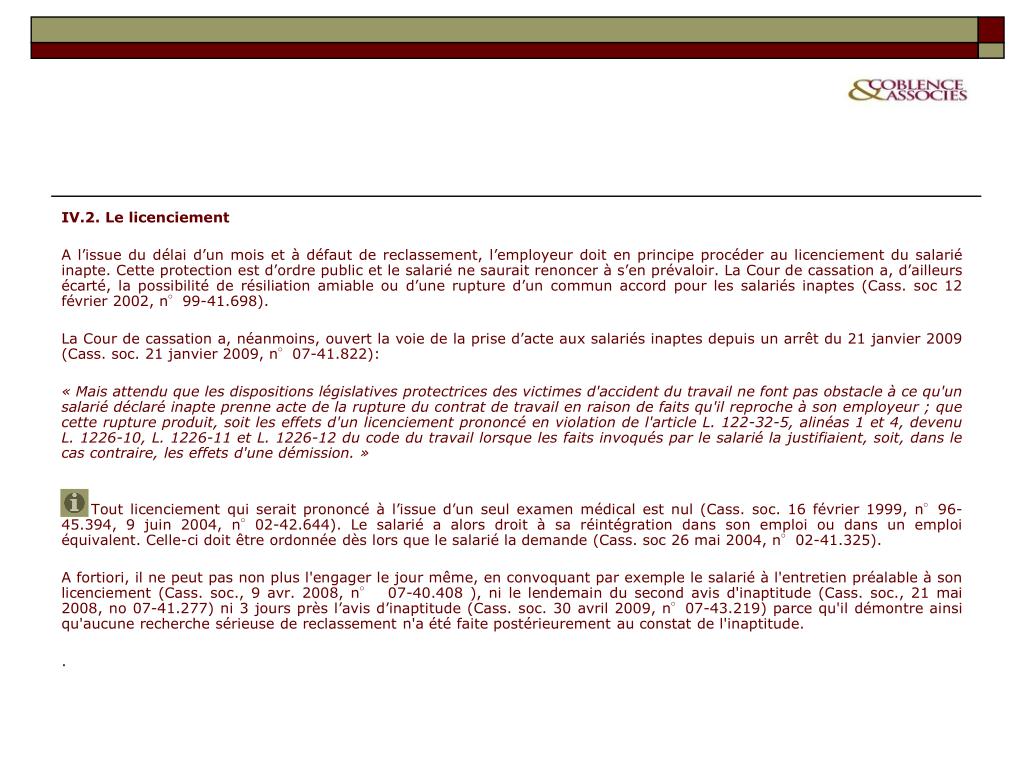 lettre de démission suite à un accident de travail