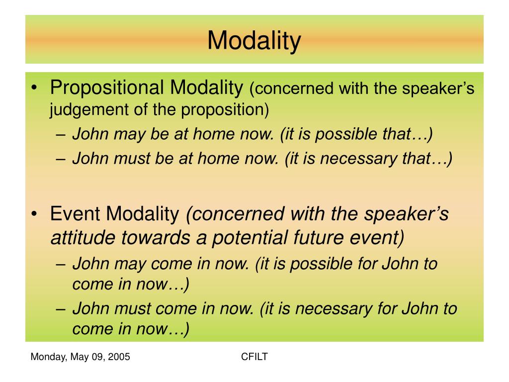 Ppt mood and modality powerpoint presentation free download id 590500