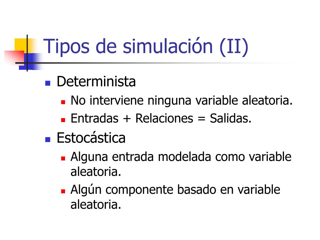 Ppt introducci n a la simulaci n de eventos discretos powerpoint
