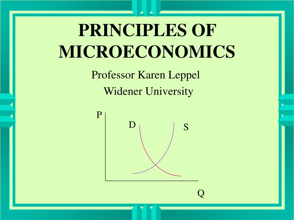 presentation topic for microeconomics
