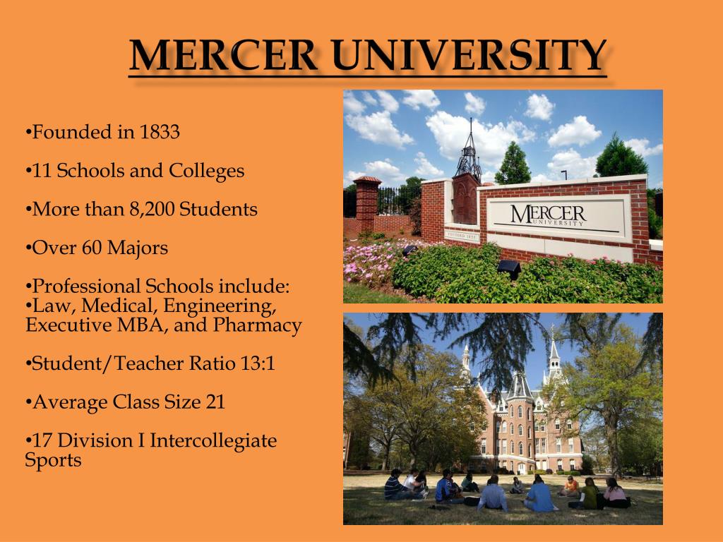 PPT MERCER UNIVERSITY FOOTBALL PowerPoint Presentation, free download