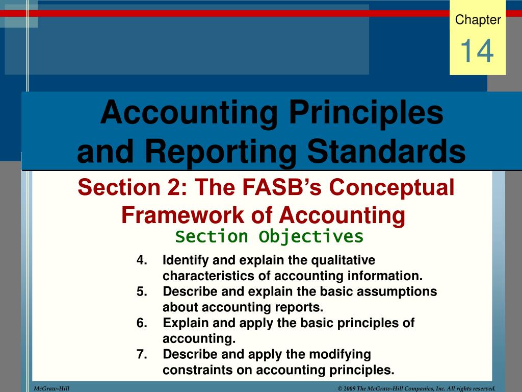 The Accounting And Reporting Standards