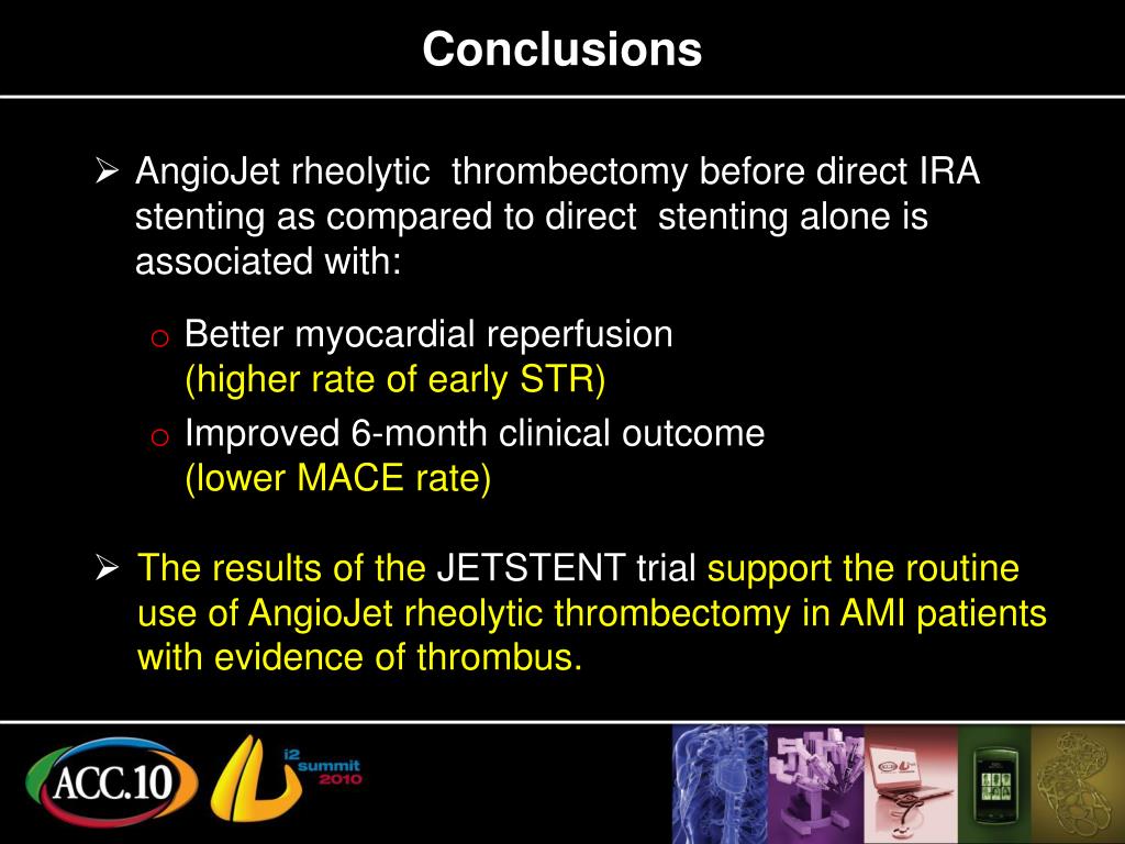 PPT - Comparison of Angio JET Rheolytic Thrombectomy PowerPoint ...