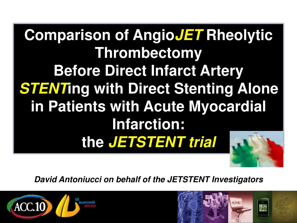 PPT - Comparison of Angio JET Rheolytic Thrombectomy PowerPoint ...