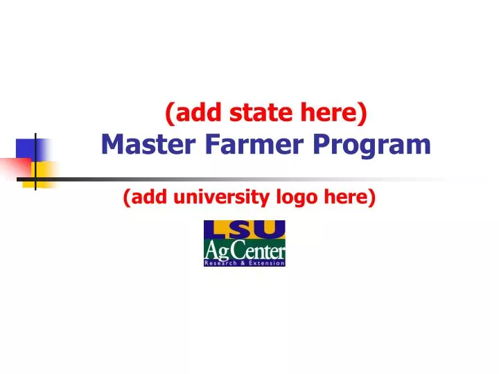 add state here master farmer program n.