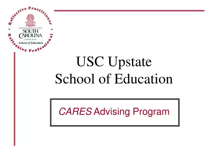 usc upstate school of education n.