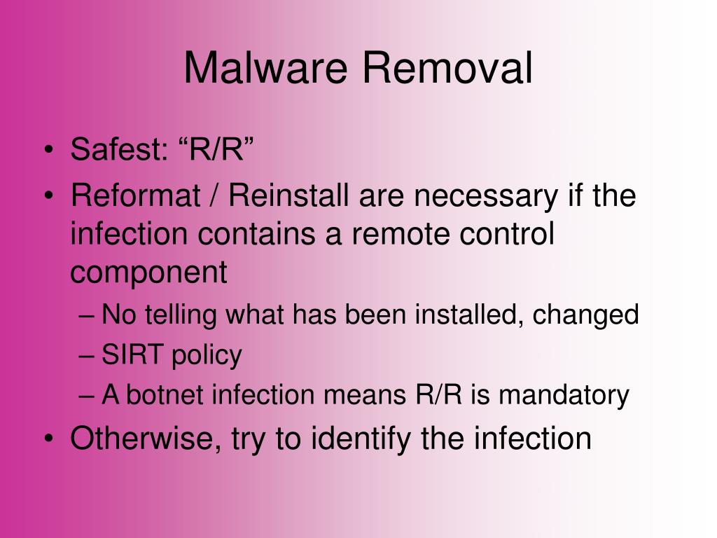 howw do i run microsoft malicious software removal tool