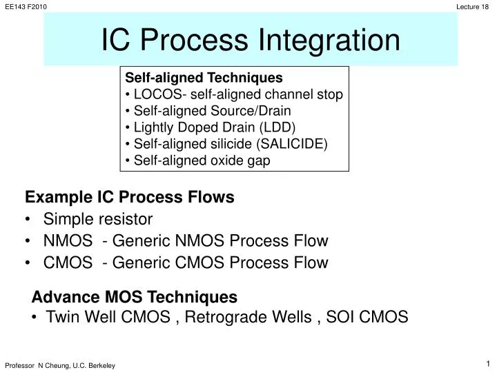 ic process integration n.