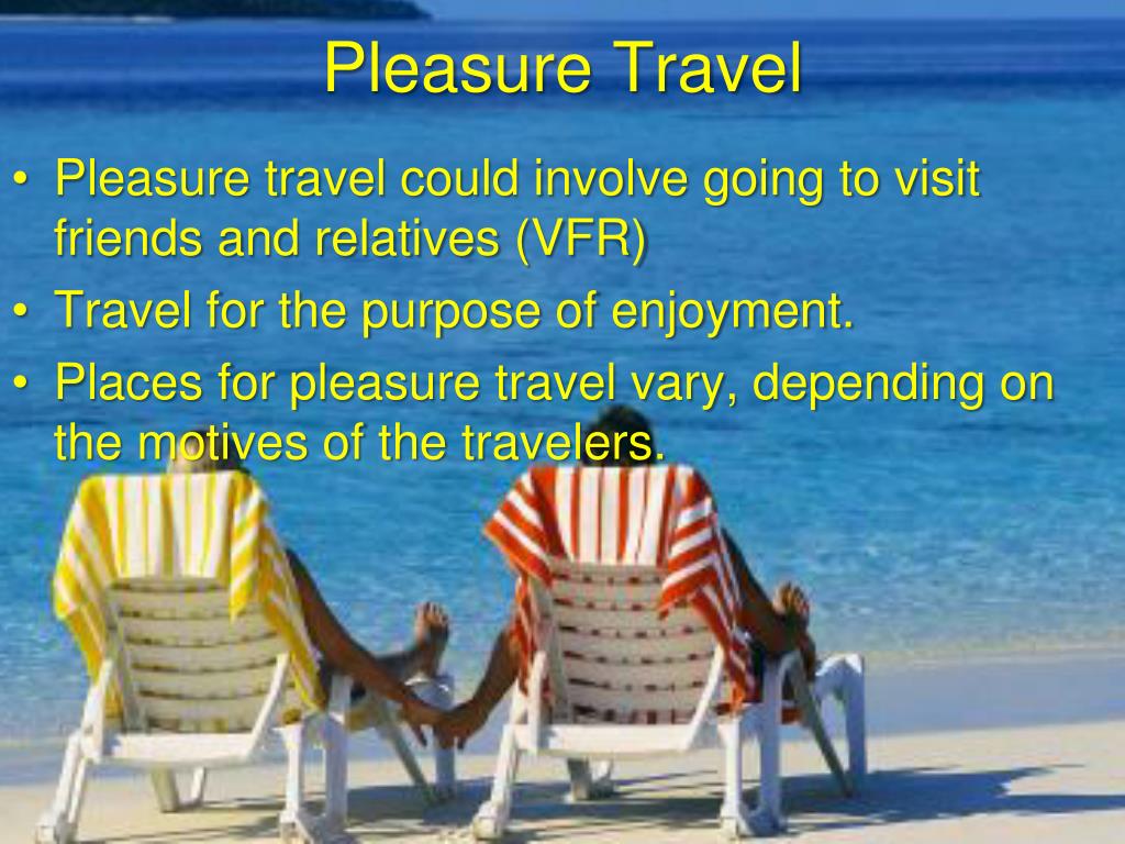 pleasure travel definition