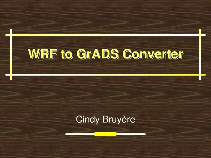 wrf to grads converter n.