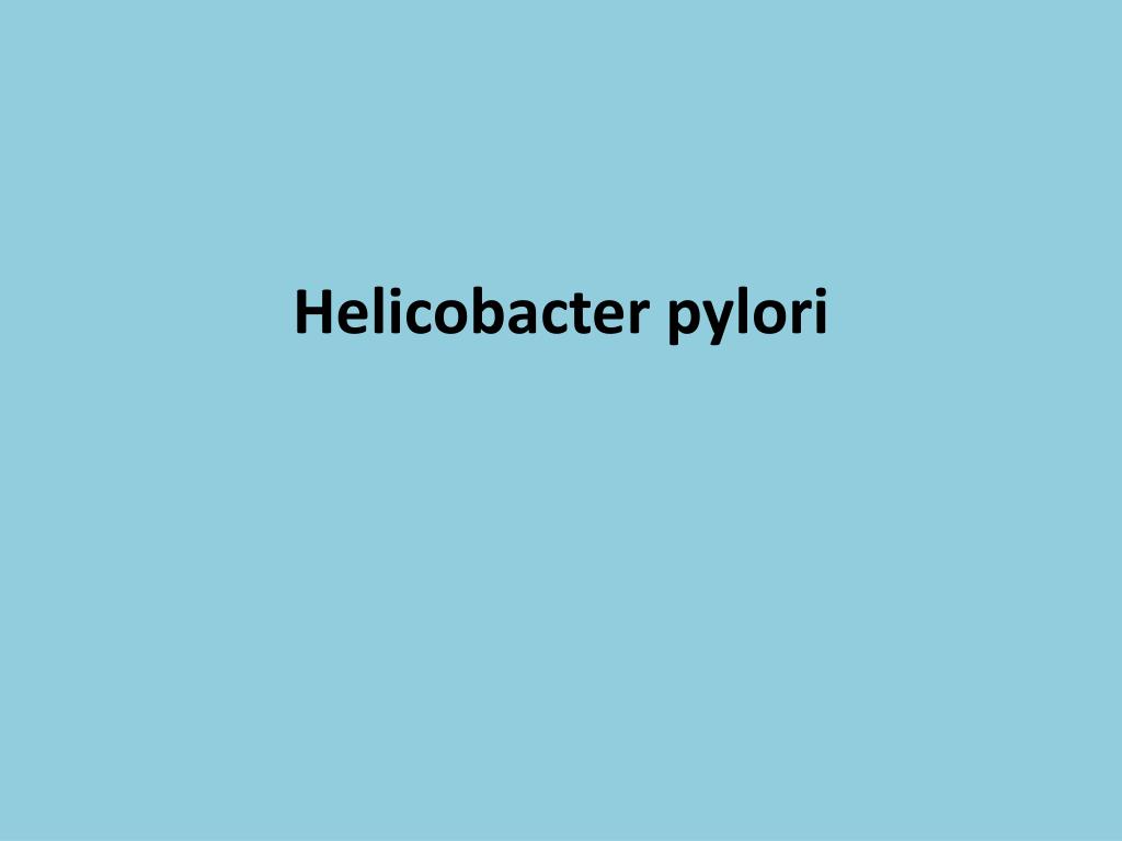 Helicobakter Tünetek | Helikobakter pylori Baktérium hp