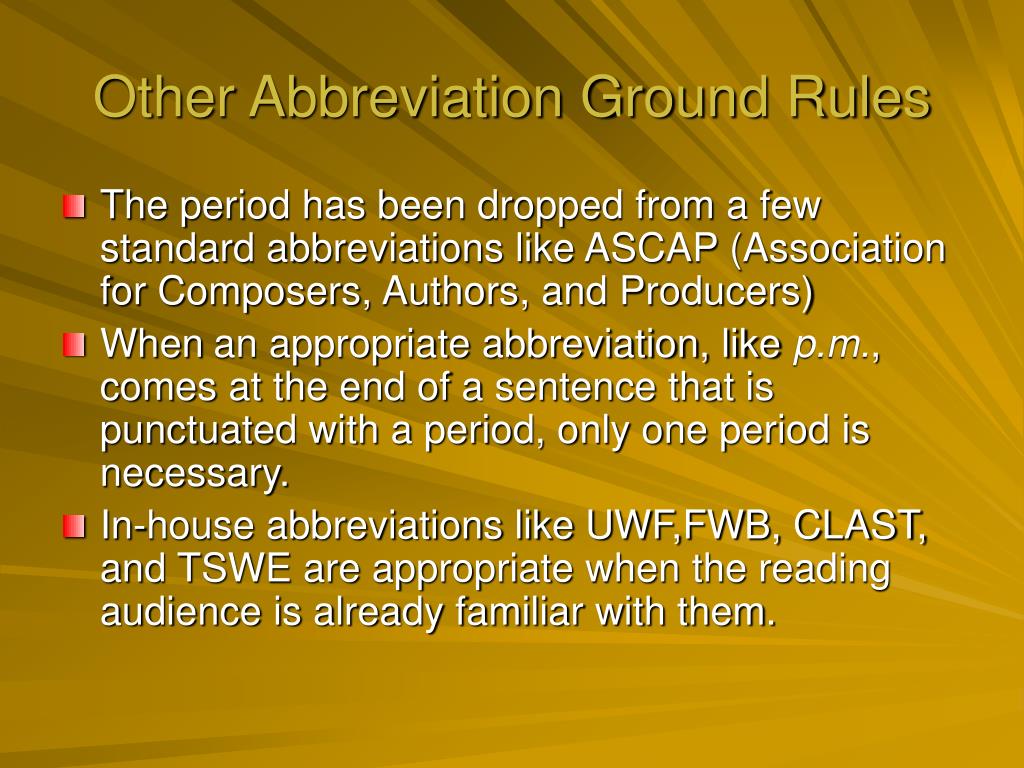 PPT - Texting Abbreviations PowerPoint Presentation, free download -  ID:4383926