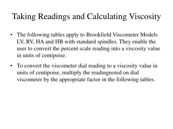 Brookfield dial reading viscometer manual transfer