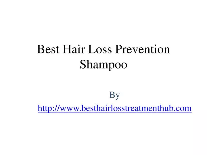 best hair loss prevention shampoo n.