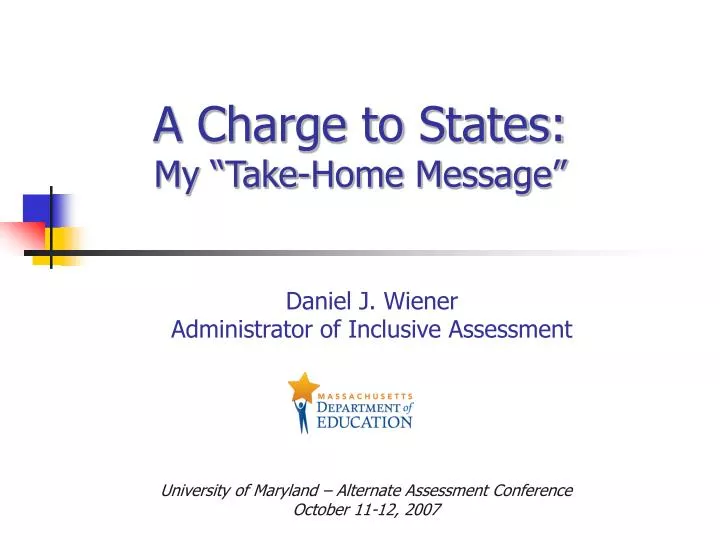 Ppt A Charge To States My Take Home Message Powerpoint Presentation Id Ppt A Charge To States My Take Home Message Powerpoint Presentation Id