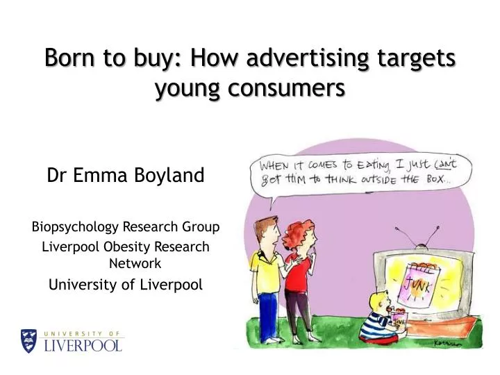 born to buy how advertising targets young consumers n.