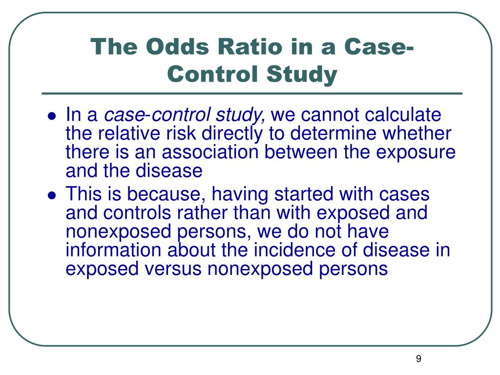 Ppt The Odds Ratio Relative Odds Powerpoint Presentation Free Download Id 6056 Ppt The Odds Ratio Relative Odds Powerpoint Presentation Free Download Id 6056