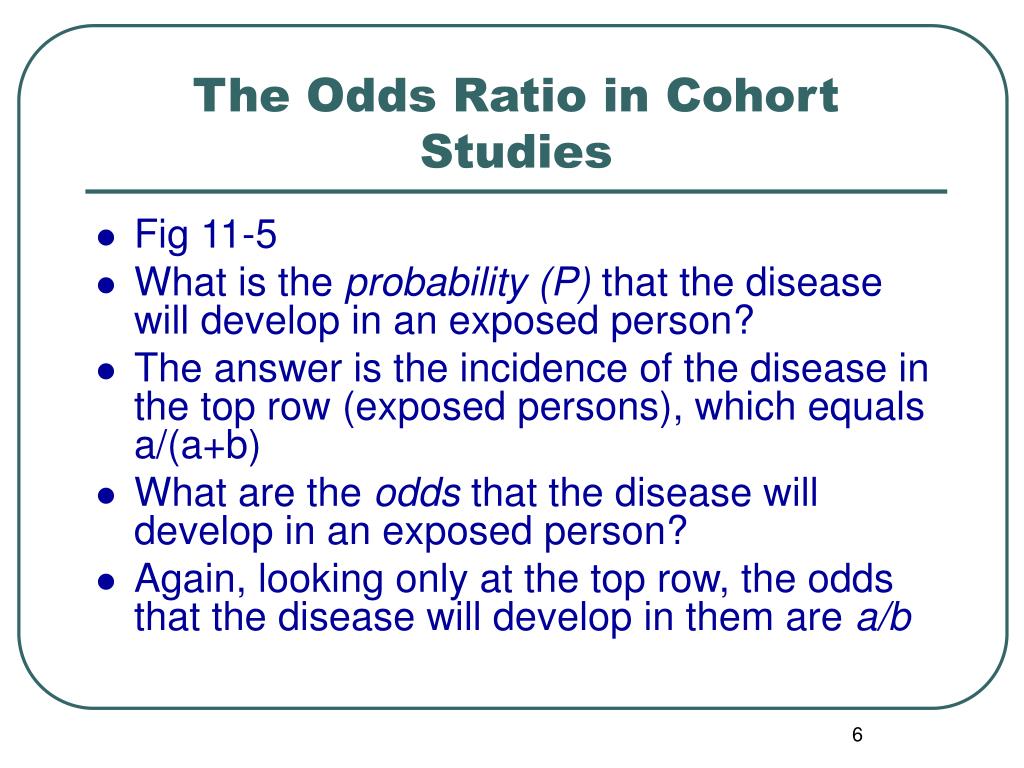 Ppt The Odds Ratio Relative Odds Powerpoint Presentation Free Download Id 6056 Ppt The Odds Ratio Relative Odds Powerpoint Presentation Free Download Id 6056