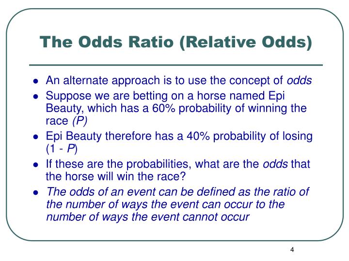 Ppt The Odds Ratio Relative Odds Powerpoint Presentation Free Download Id 6056 Ppt The Odds Ratio Relative Odds Powerpoint Presentation Free Download Id 6056