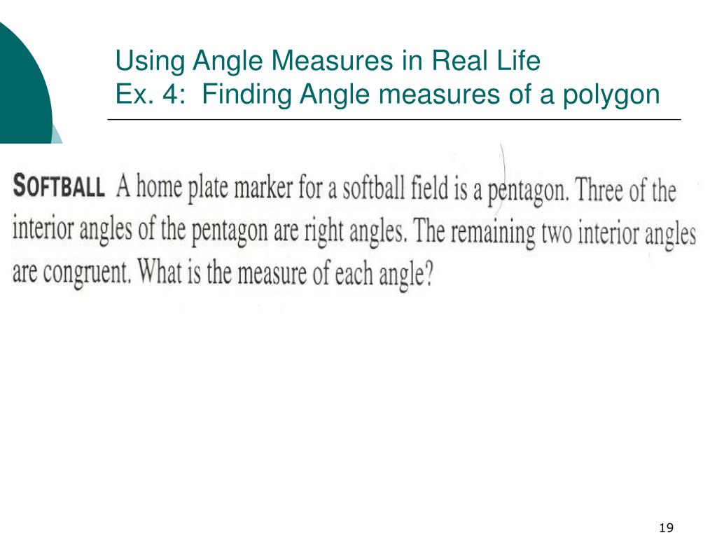Ppt 11 1 Angle Measures In Polygons Powerpoint