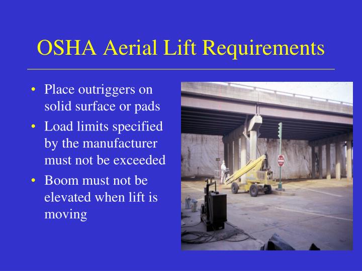 PPT - Scaffold and Aerial Lift Safety PowerPoint Presentation - ID:609260