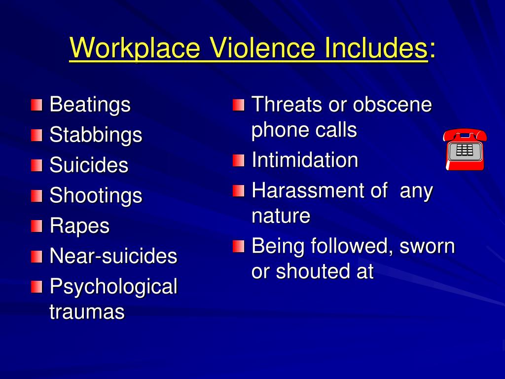 workplace violence case study examples