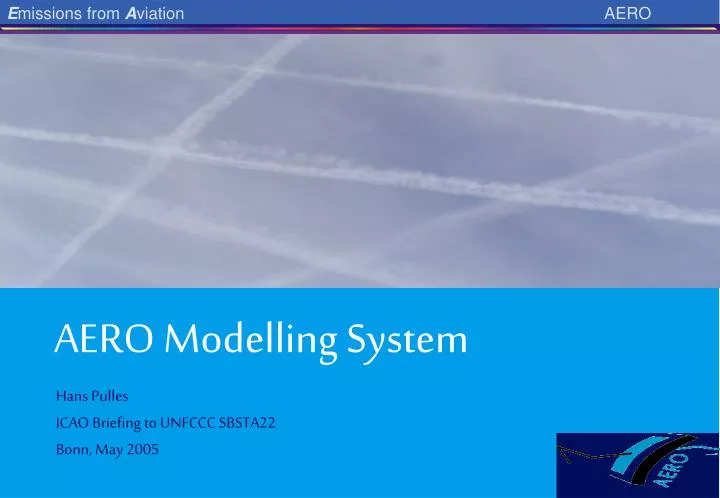 aero modelling system n.