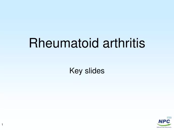 rheumatoid arthritis n.