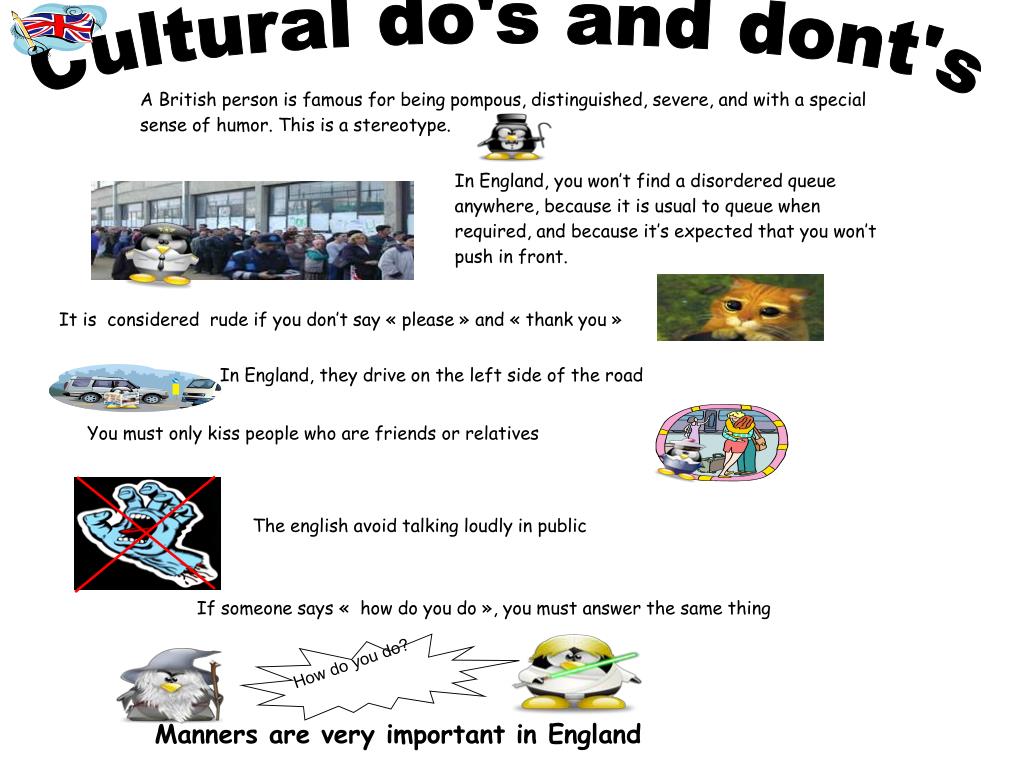 PPT - - Cultural Do's And Dont's. PowerPoint Presentation, free download -  ID:61188