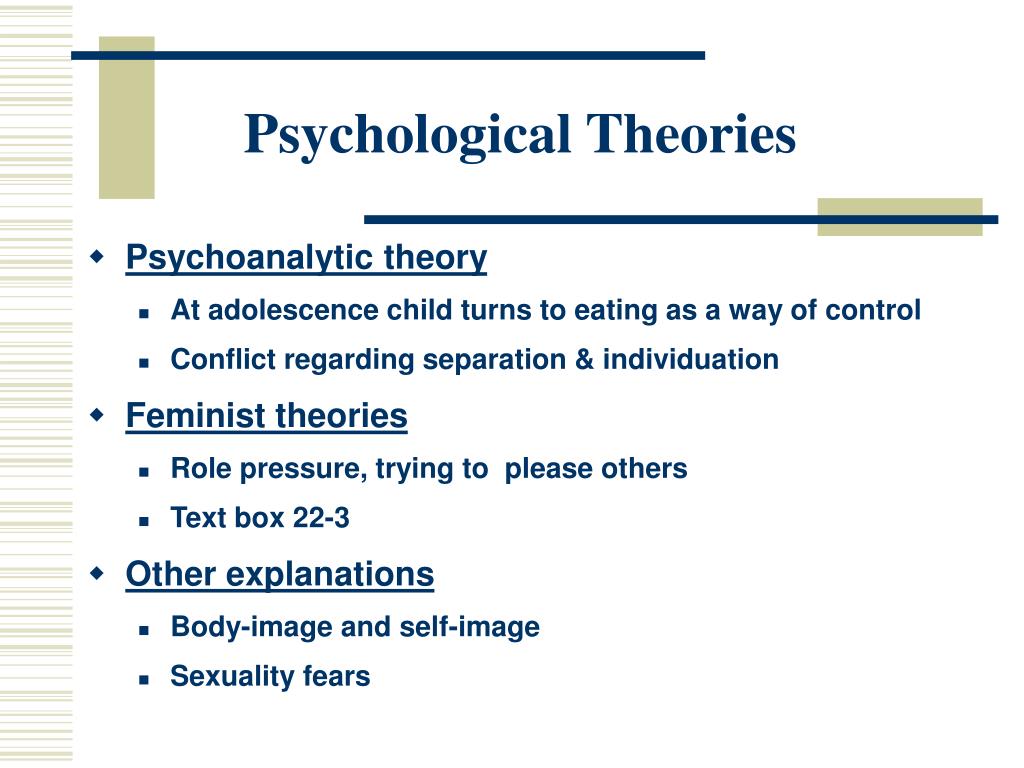 Eating disorders management disorder nursing theories ppt powerpoint presentation social What psychological theories is used to diagnose eating disorder