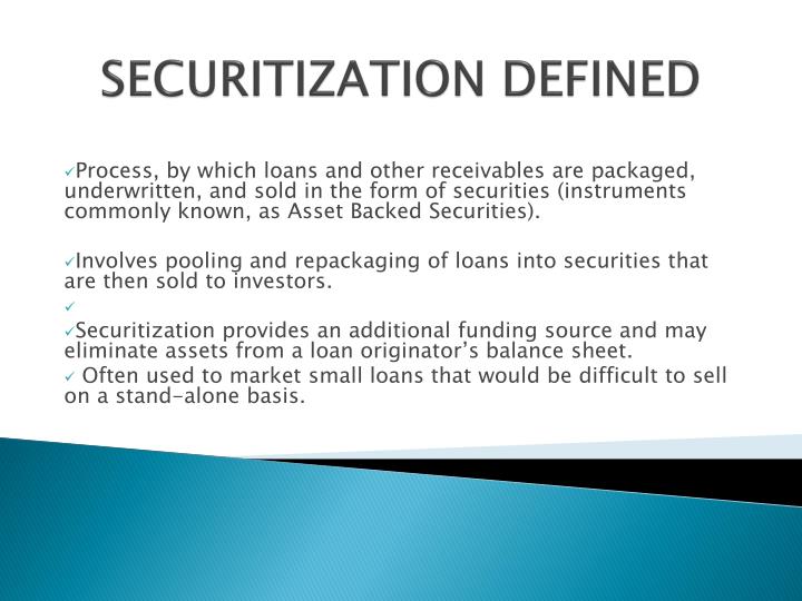 Repackaged securities definition investing places between miami and key west