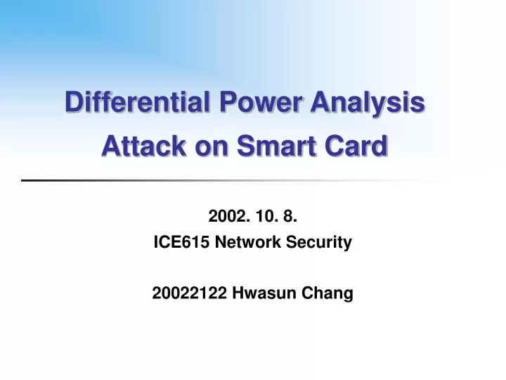 smart card analyser