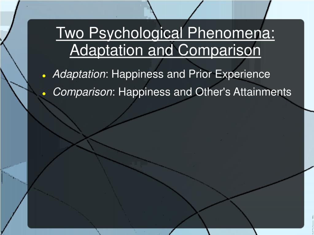 psychological phenomena psychological phenomena