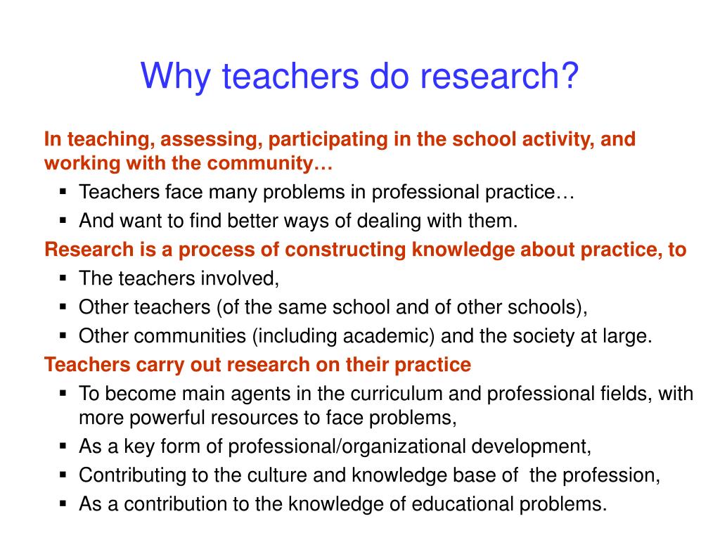 research about teachers pdf