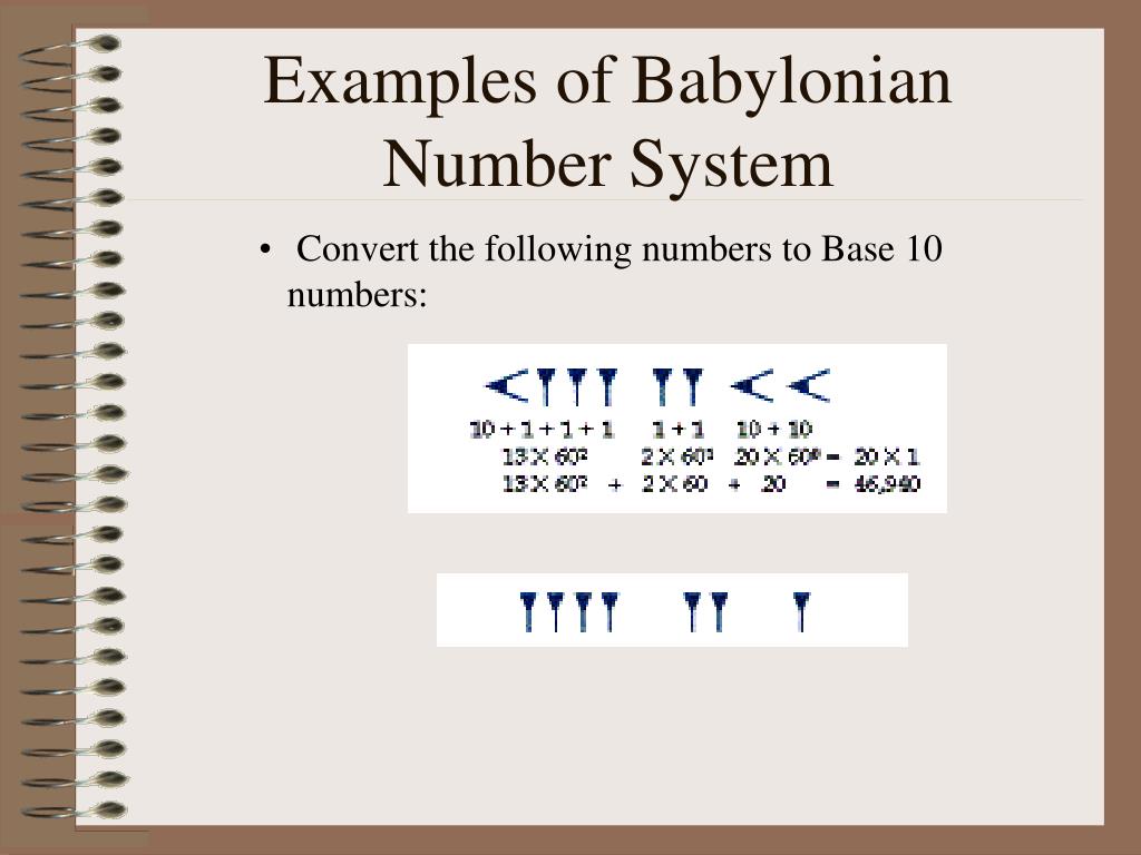 babylonian numerals conversion