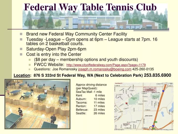 federal way table tennis club n.