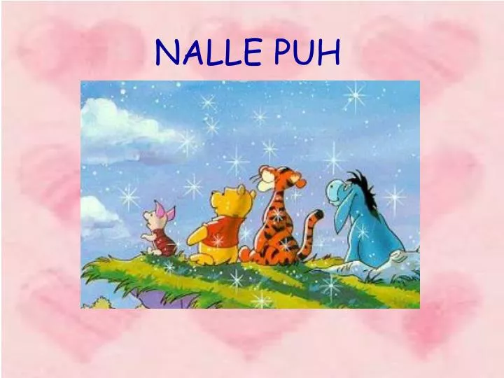 PPT - NALLE PUH PowerPoint Presentation, free download - ID:616074
