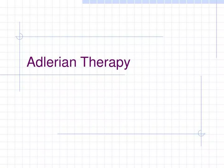 PPT Adlerian Therapy PowerPoint Presentation Free Download ID 617258